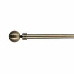 LUANCE Kit de tringle extensible (L120 - L210 cm / D16 mm) Ariane Bronze New