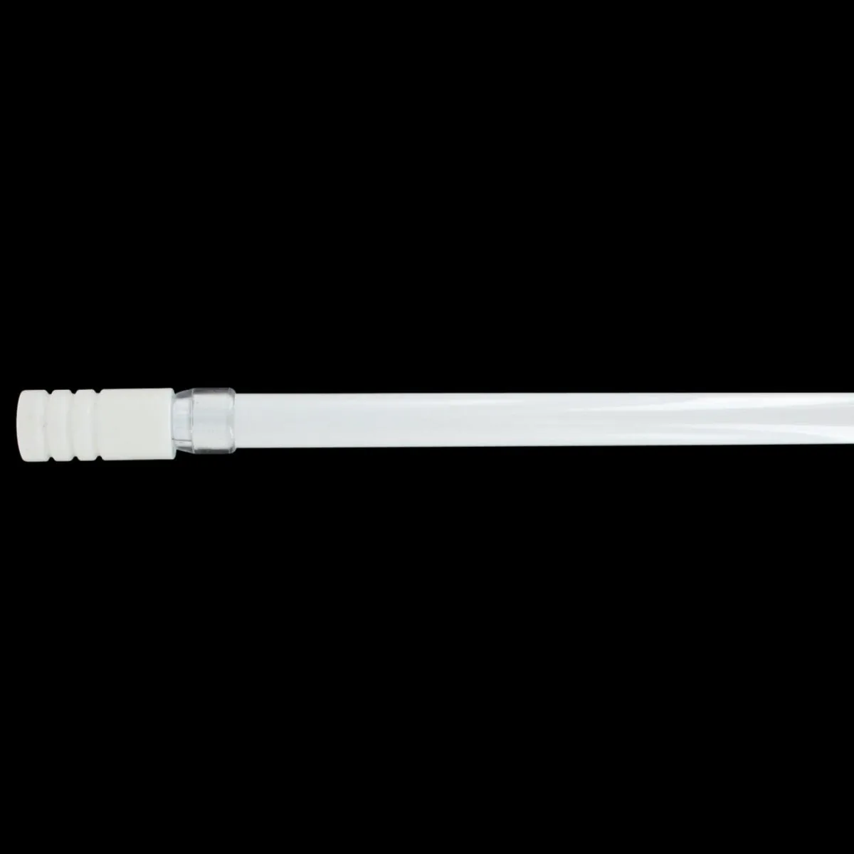 LUANCE Kit de tringle extensible (170 à 300 cm) Cylindre strié Blanc Online
