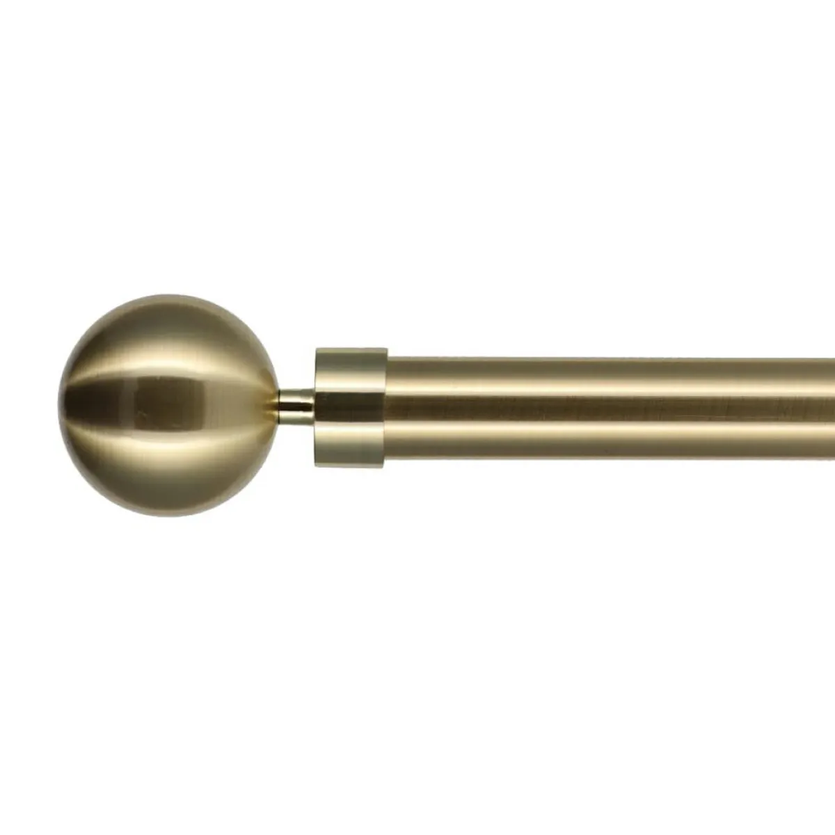 LUANCE Kit de tringle rideau extensible (L120 - L210 cm / D28 mm) Hera Or Sale