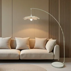 EMINZA Lampadaire design pétale (H156 cm) Teruel Beige Online