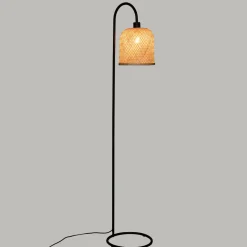 ATMOSPHERA Lampadaire en bambou (H159 cm) Ali Beige Clearance