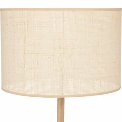 ATMOSPHERA Lampadaire en bois (H150 cm) Della Beige Clearance