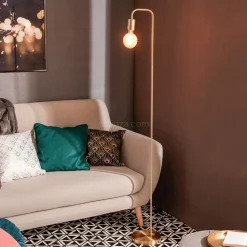 ATMOSPHERA Lampadaire en métal (H150 cm) Keli Or Clearance
