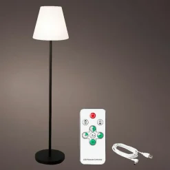 #N/A Lampadaire extérieur sans fil rechargeable USB LED (H150 cm) Brooklyn Noir Online