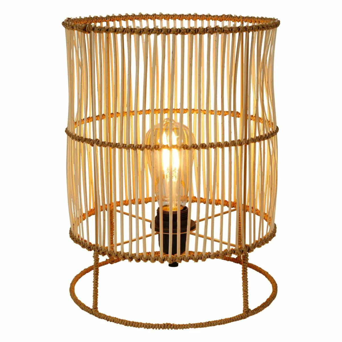 OSTARIA Lampe à poser bambou (H34 cm) Mia Naturel Clearance