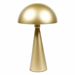 OSTARIA Lampe à poser champignon en métal (H38 cm) Emo Or Hot