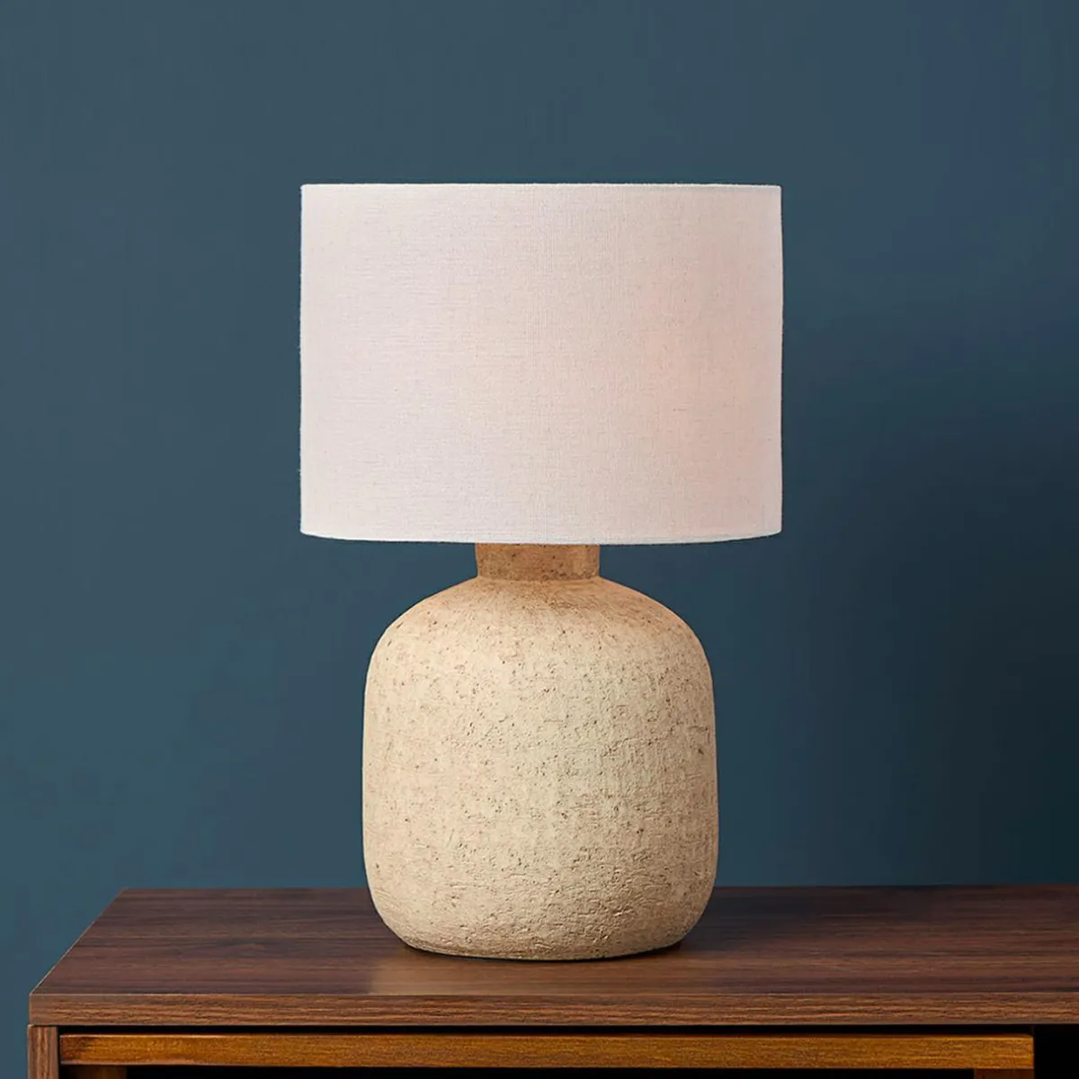 OSTARIA Lampe à poser céramique (H40 cm) Centella Beige Outlet