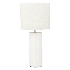 OSTARIA Lampe à poser céramique (H44 cm) Isaure Beige Best