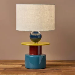 OSTARIA Lampe à poser céramique (H29,5 cm) Logic Multicolore Clearance