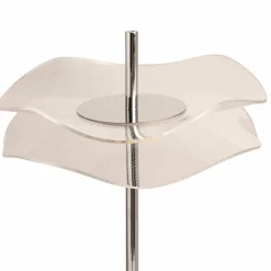 OSTARIA Lampe à poser design LED (H20 cm) Stellar Argent Discount