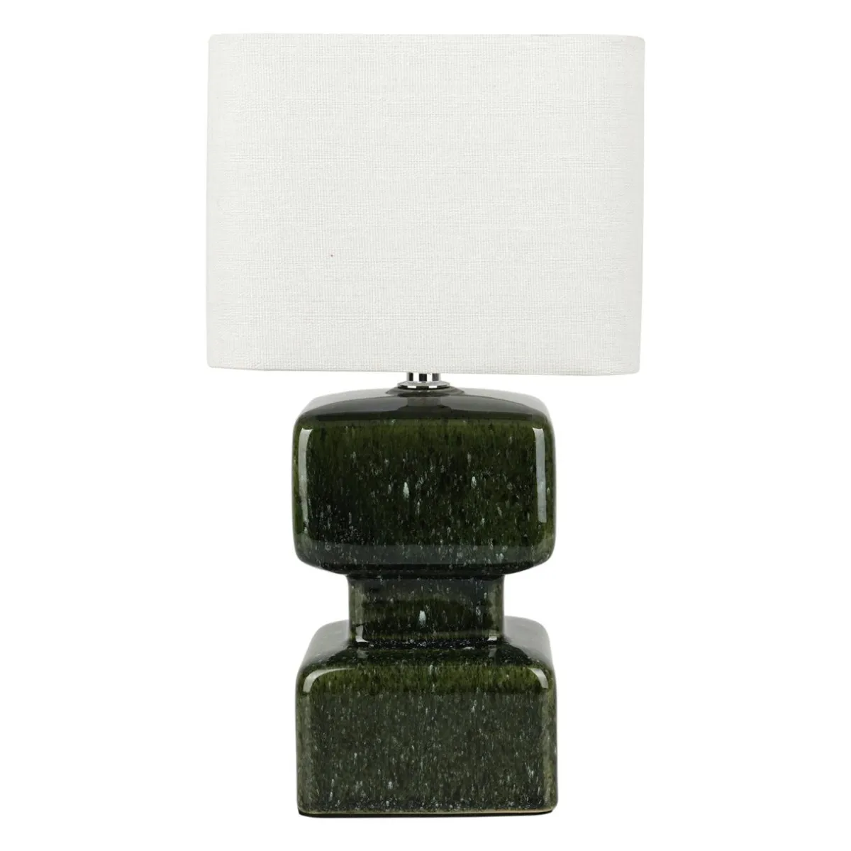 OSTARIA Lampe à poser en céramique (H34 cm) Céladon e Vert Clearance