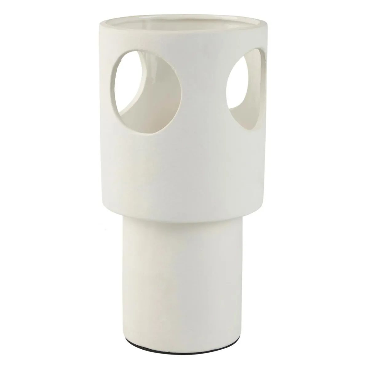 OSTARIA Lampe à poser en Céramique (H27 cm) Nova he Blanc Outlet