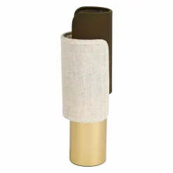 OSTARIA Lampe à poser en métal (H28 cm) Bourgeon e Vert Best