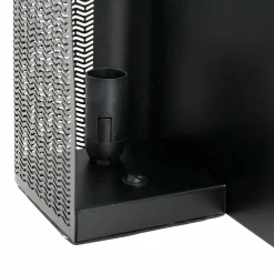 OSTARIA Lampe à poser en métal (L25 x H16 cm) Aladin Noir Clearance