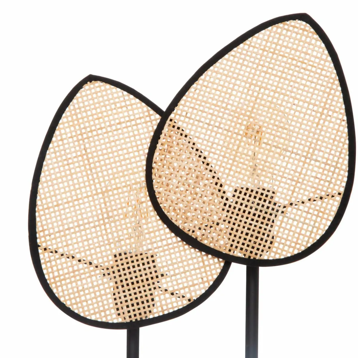 ATMOSPHERA Lampe à poser en rotin (H44 cm) Olme Beige Discount
