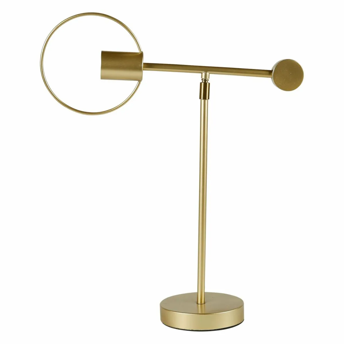 OSTARIA Lampe à poser métal (H47 cm) Métées Or Discount