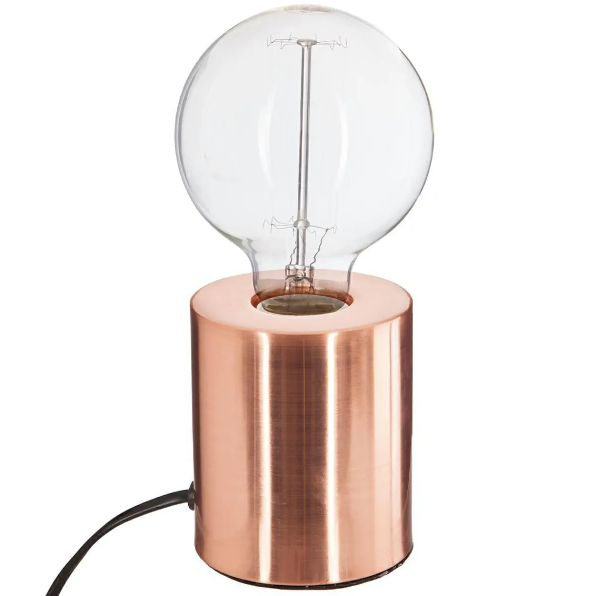 ATMOSPHERA Lampe à poser métal (H10,5 cm) Tube Cuivre Hot