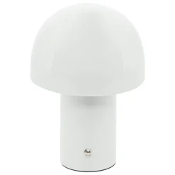 Atmosphera, cru017dateur d'intu017drieur Lampe à poser métal LED (H20 cm) Zola he Blanc Online