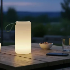 KAEMINGK Lampe de jardin mobile sans fil 45 lumens (H24 cm) Starlight chaud Blanc New
