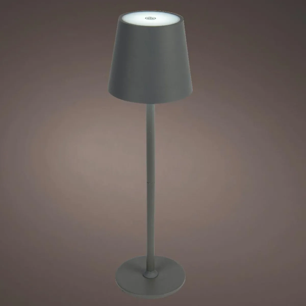 #N/A Lampe de table sans fil rechargeable USB 48 LED (H37 cm) Brooklyn Gris Online