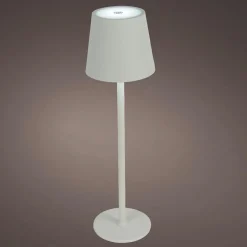 #N/A Lampe de table sans fil rechargeable USB 48 LED (H37 cm) Brooklyn Blanc Discount