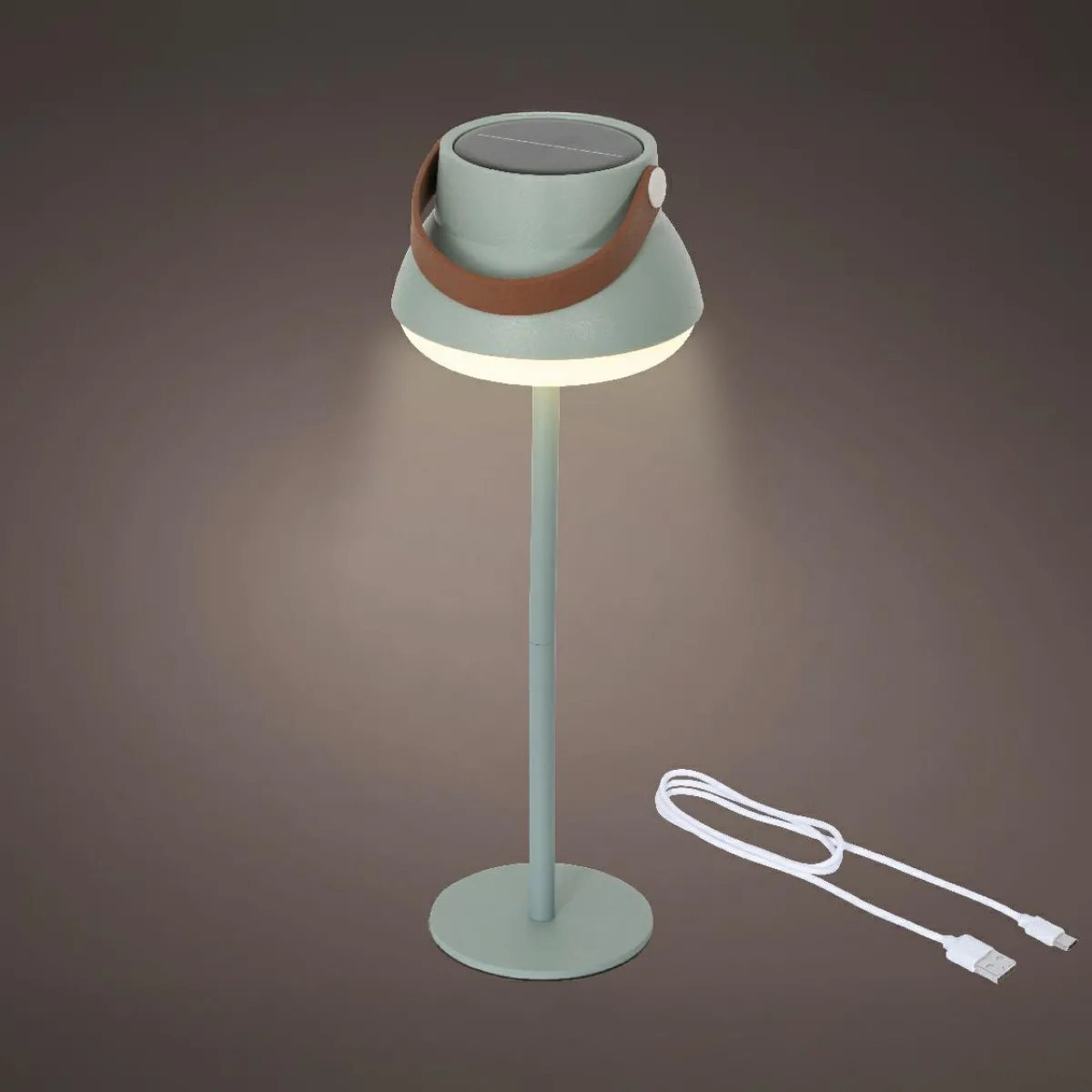 KAEMINGK Lampe de table solaire 100 lumens (H36 cm) Tokyo Vert menthe Online
