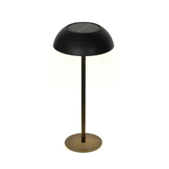 KAEMINGK Lampe de table solaire LED (H33 cm) Malibu Noir Discount