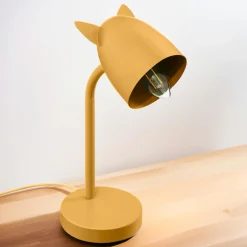 ATMOSPHERA Lampe enfant à poser (H31 cm) Oreilles Jaune ocre