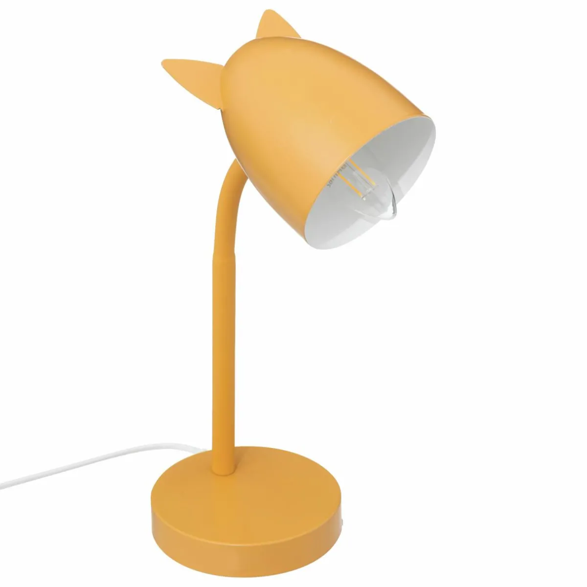 ATMOSPHERA Lampe enfant à poser (H31 cm) Oreilles Jaune ocre