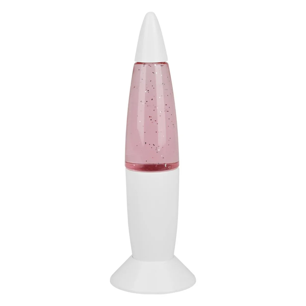OSTARIA Lampe lave enfant à paillettes (H19 cm) Rose