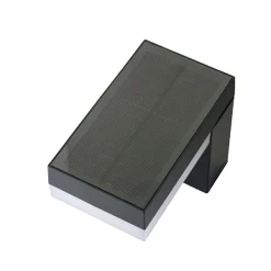 KAEMINGK Lampe murale solaire 600 lumens (H12,5 cm) Elite Gris Anthracite