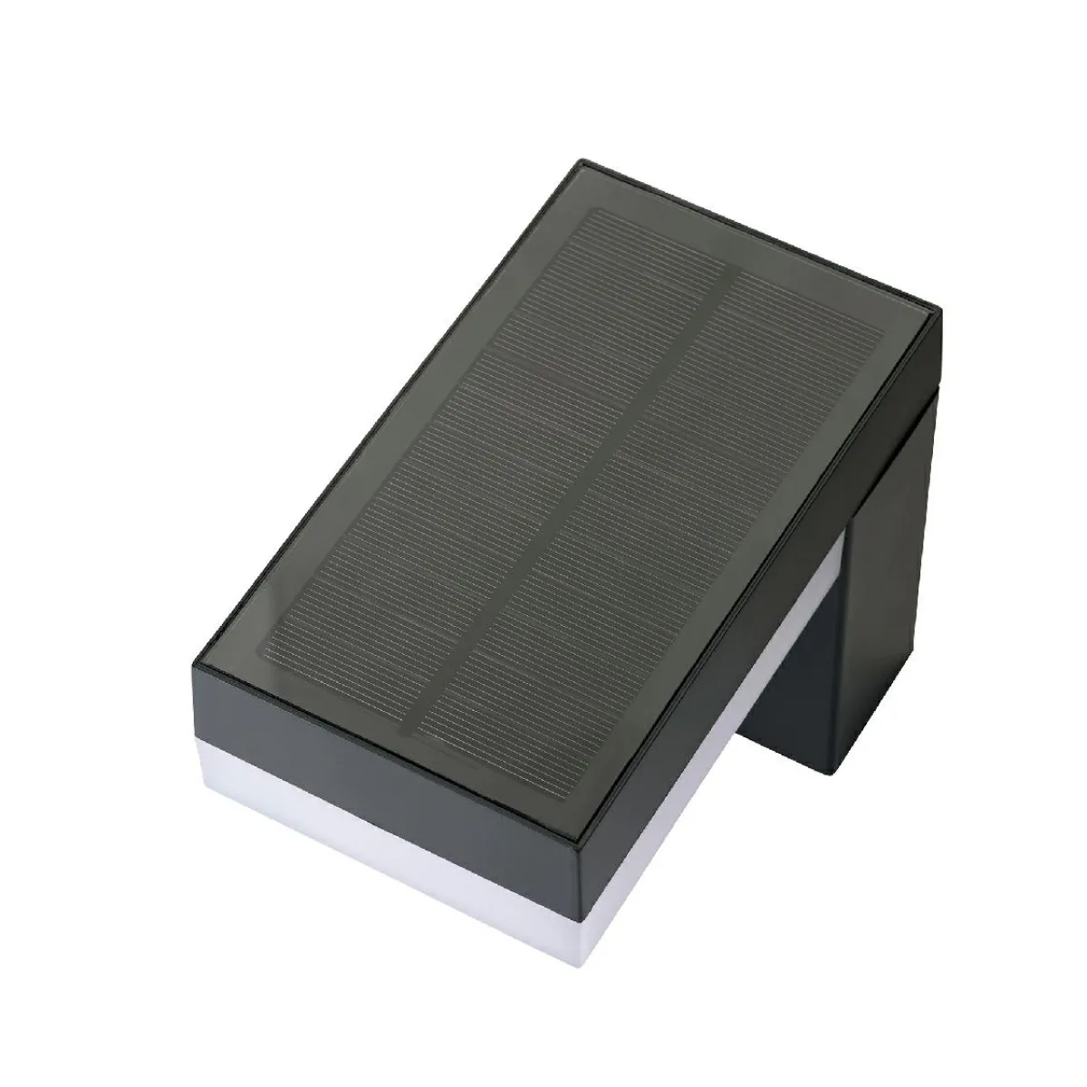KAEMINGK Lampe murale solaire 600 lumens (H12,5 cm) Elite Gris Anthracite
