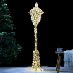 KOOPMAN Lanterne lumineuse 720 LED (H150 cm) Christmas Or Best
