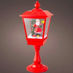 KAEMINGK Lanterne lumineuse 33 LED (H70 cm) Père Noël Blanc froid Rouge Discount