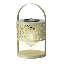 #N/A Lanterne solaire de table (H22,5 cm) à LED clair Vert Online
