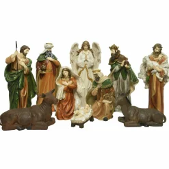 KAEMINGK Les 10 grands santons (Hauteur 47 cm) de Marine Multicolore Best