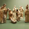 KAEMINGK Les 7 santons (Hauteur 20 cm) de Florence Sale