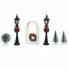 KAEMINGK Lot d'accessoires lampadaires et décorations pour aménager un village Best