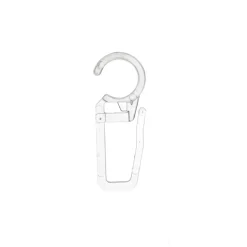 LUANCE Lot de 10 agrafes (D20) Transparent Discount