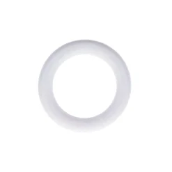 LUANCE Lot de 10 anneaux bois (D28 mm) Nils Blanc Sale