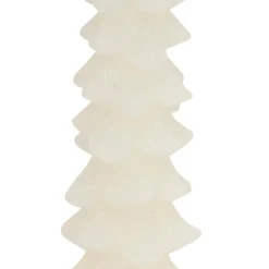 JJA Lot de 2 bougies bâton en cire (H25 cm) Sapin Blanc Sale