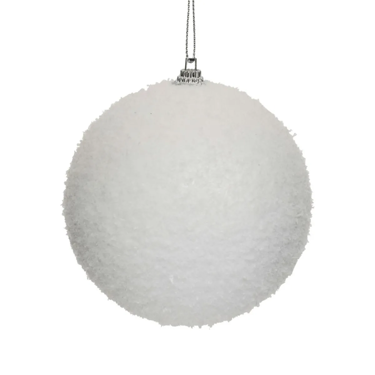 JJA Lot de 12 boules de Noël assortie Neige fraiche he Blanc Outlet