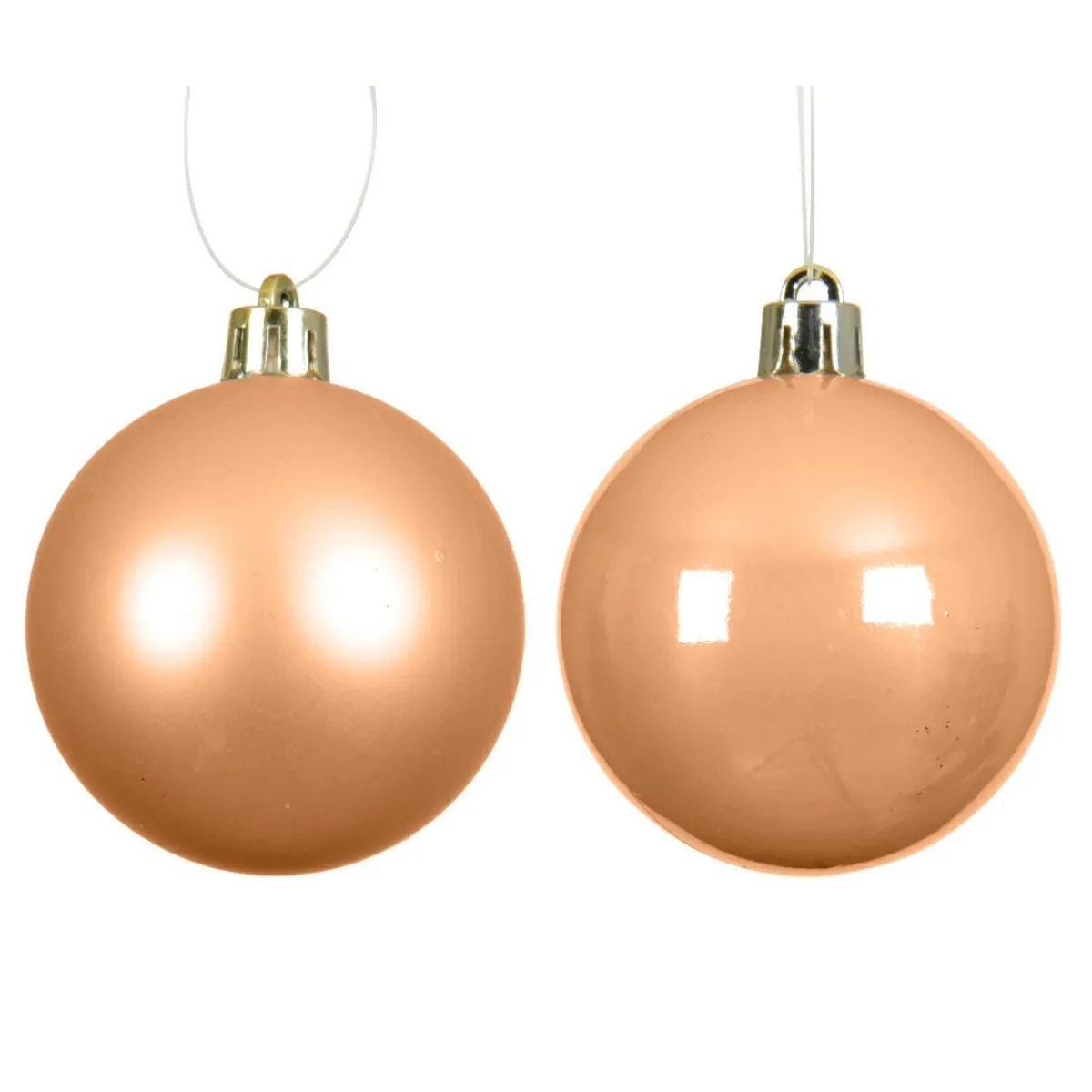 KAEMINGK Lot de 12 boules de Noël (D60 mm) Aravis Pêche Best