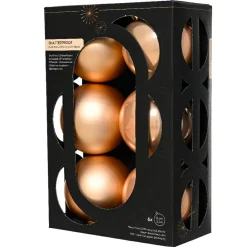 KAEMINGK Lot de 6 boules de Noël (D80 mm) Aravis Pêche Outlet