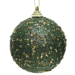 KAEMINGK Lot de 12 boules de Noël (D80 mm) Alifa Vert sapin Online