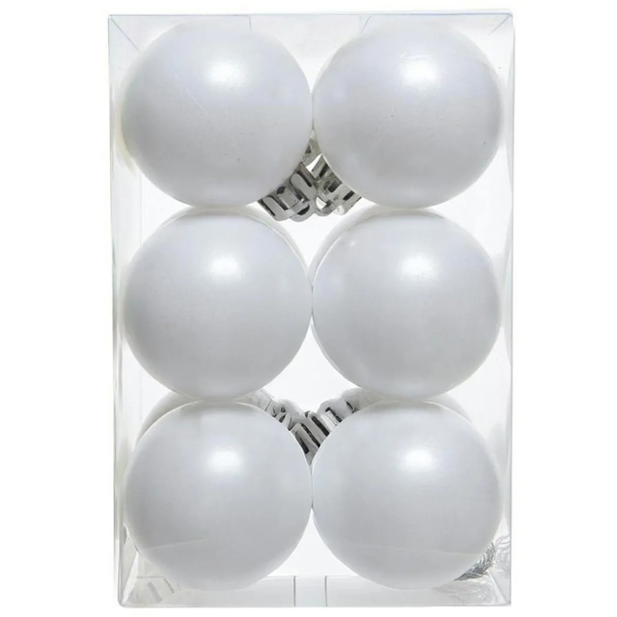 KAEMINGK Lot de 12 boules de Noël (D60 mm) Aravis Blanc Online