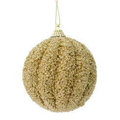 KAEMINGK Lot de 12 boules de Noël (D80 mm) Etincelle Or Online