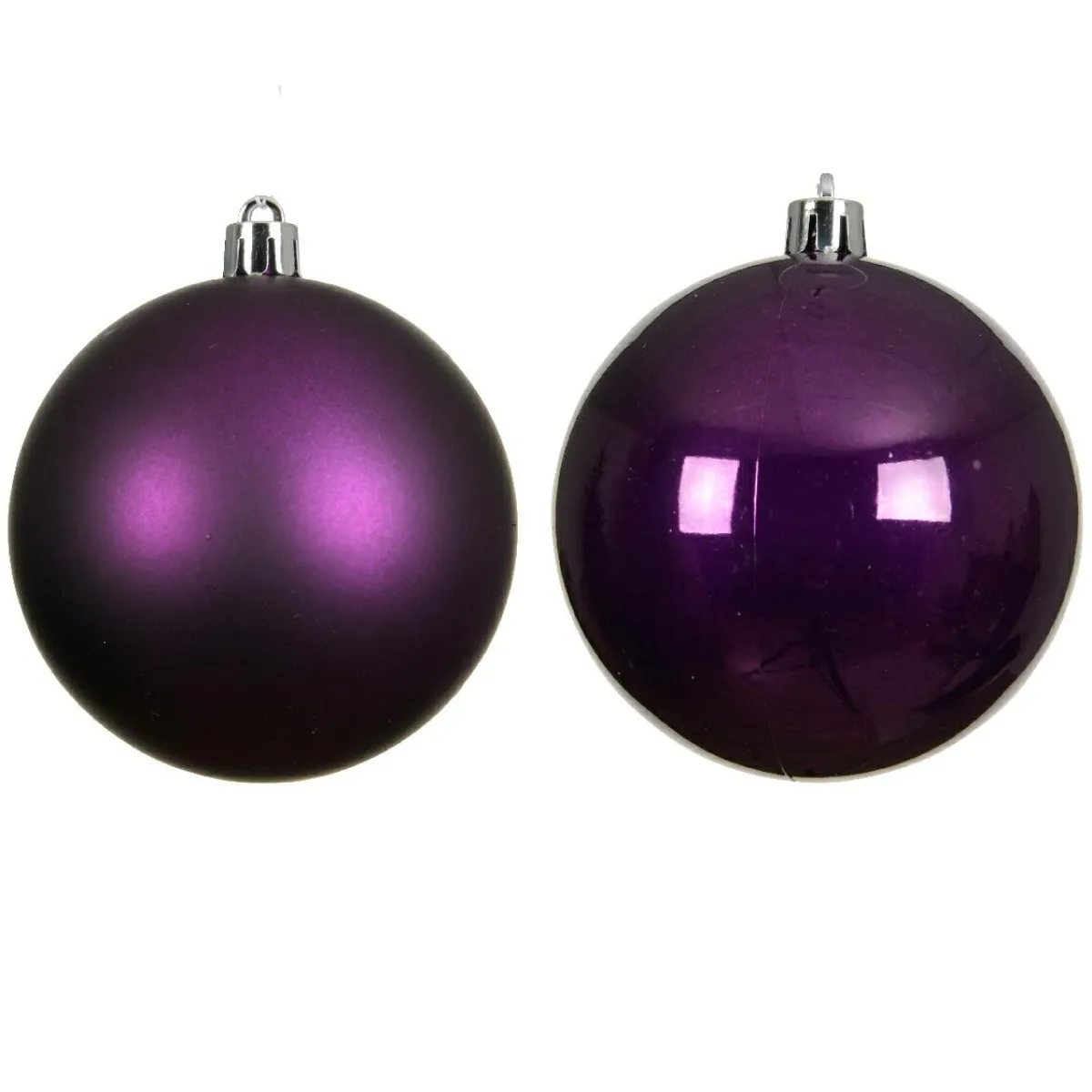 KAEMINGK Lot de 16 boules de Noël (D40 mm) Aravis Figue Violet Best