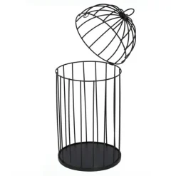 KOOPMAN Lot de 3 cages à oiseaux (H41 cm) Christmas Chic Noir Sale