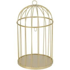 KOOPMAN Lot de 3 cages à oiseaux (H41 cm) Christmas Chic Dé Or Best